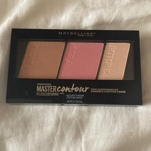 Maybelline Master Contour Face Contouring Kit - Brown, Pink, Champagne